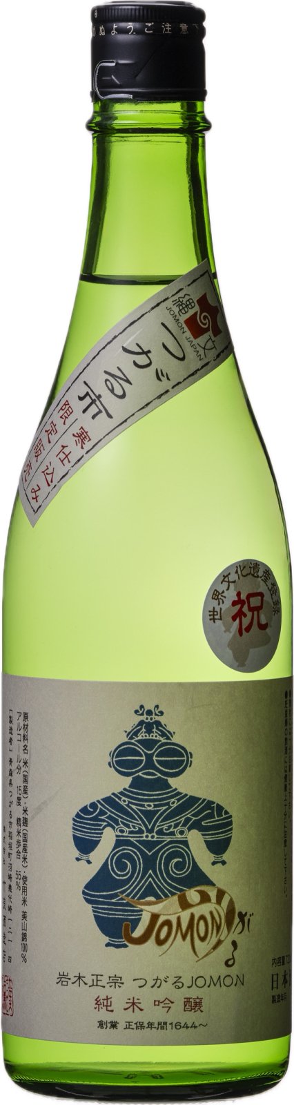 つがるJOMON　純米吟醸　美山錦55　720ml - 竹浪酒造店